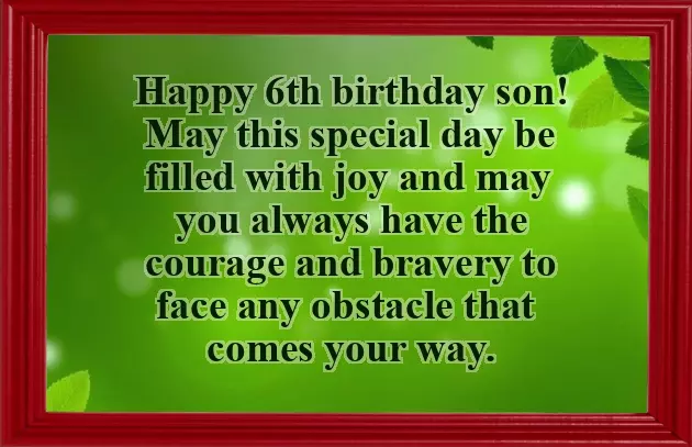 Birthday Quotes For 6 Year Old Boy Birthday Quotes For 6 Year Old Boy