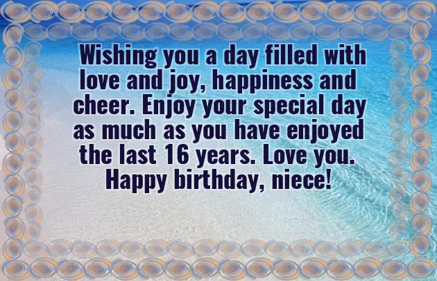 Quotes For Happy Birthday Niece
