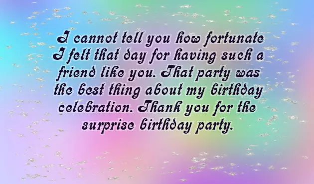 Birthday Quotes For Thanking Friends