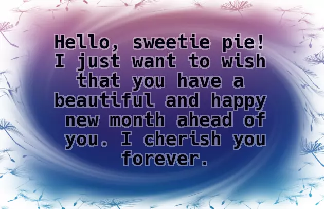 New Month Wishes For Girlfriend New Month Wishes For Girlfriend