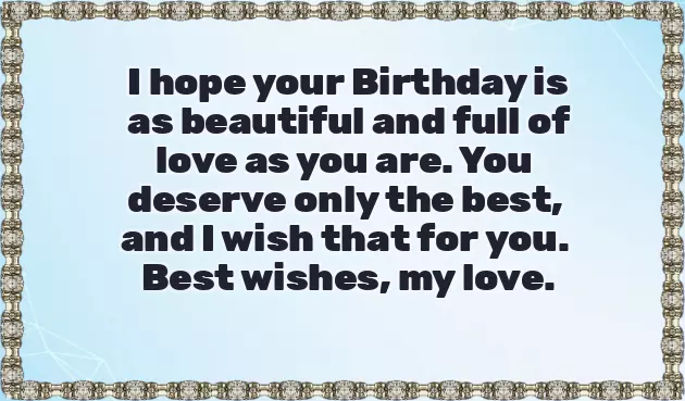 Happy Birthday Wishes Love Happy Birthday Wishes Love