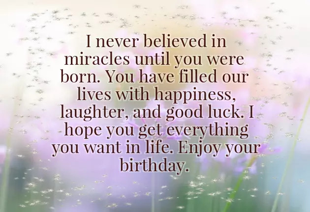 Birthday Wishes To Little Sister From Brother