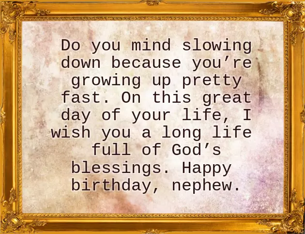 Happy Birthday To My 3 Year Old Nephew