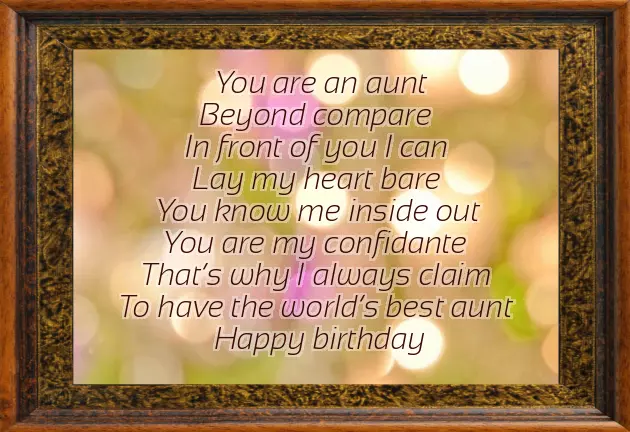Happy Birthday Poems For Niece From Aunt Happy Birthday Poems For Niece From Aunt