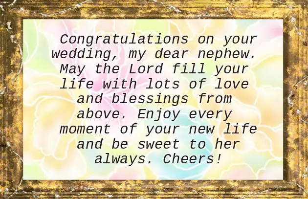 Christian Congratulations On Your Wedding