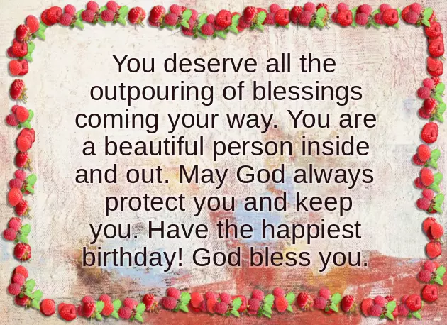 Happy Birthday Wishes Godly