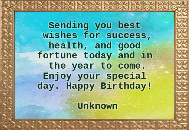 Short And Nice Birthday Wishes Short And Nice Birthday Wishes