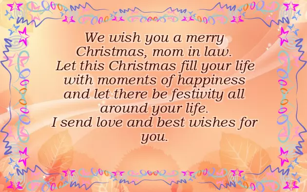 Merry Christmas Mother In Law