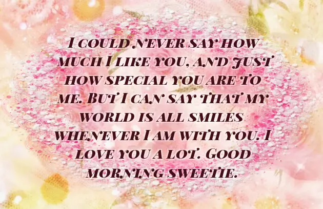 Beautiful Morning Message For My Girlfriend