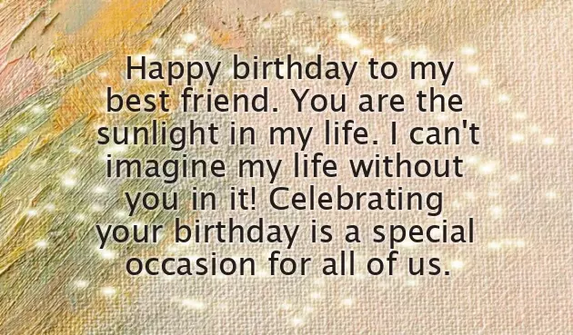 Happy Birthday To My Best Friend Female Happy Birthday To My Best Friend Female