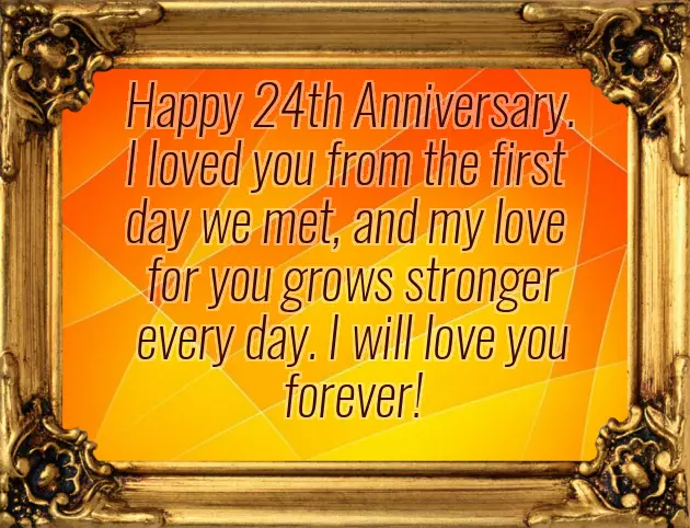 24Th Wedding Anniversary Quotes 24Th Wedding Anniversary Quotes