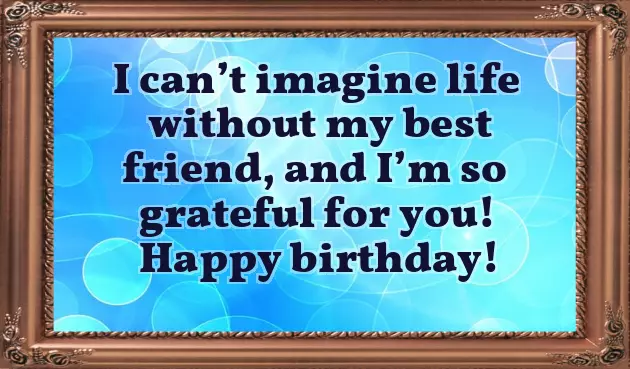 Wishing Bestie On Her Birthday