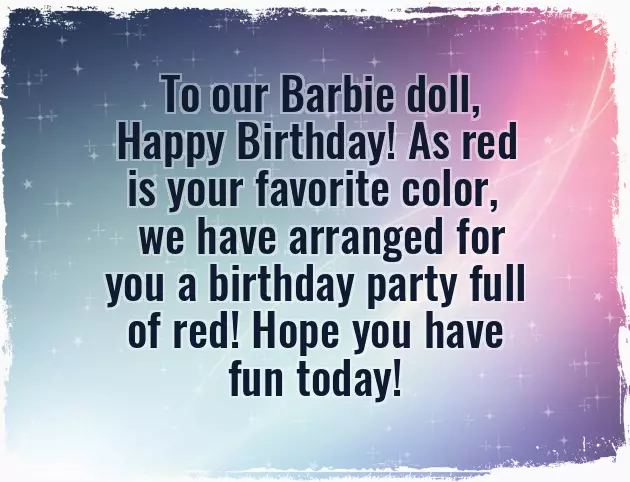 Happy First Birthday Baby Girl