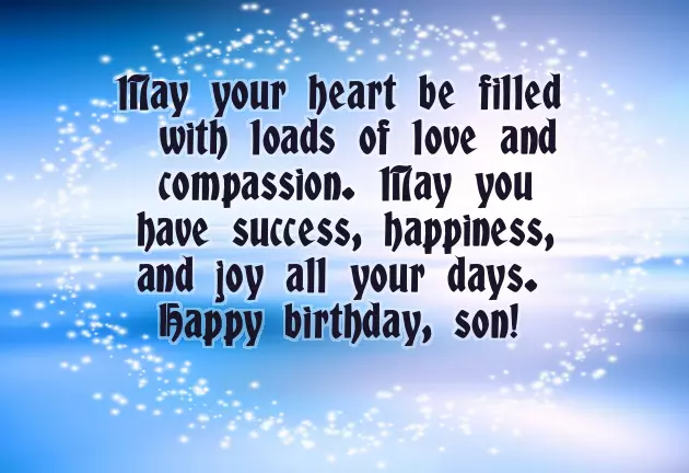 Greetings For Birthday Of My Son