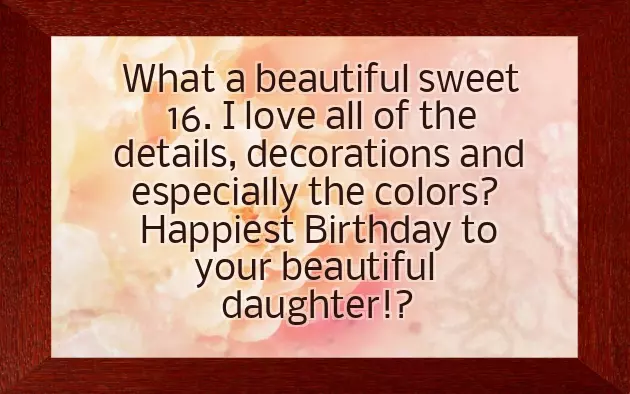 Happy Sweet 16 Beautiful Girl