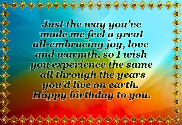 Happy Birthday To My One And Only Love