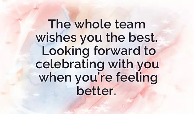 Speedy Recovery Speedy Recovery