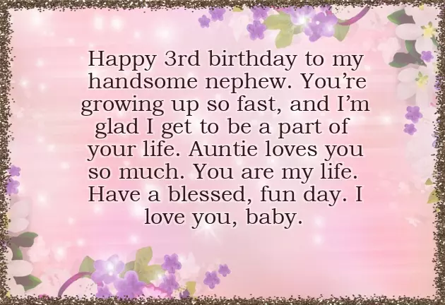 Nephew Birthday Wishes Quotes Nephew Birthday Wishes Quotes