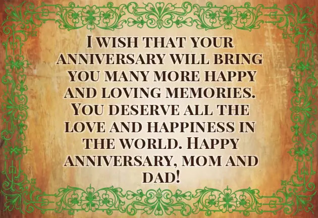 Mummy Daddy Wedding Anniversary Wishes