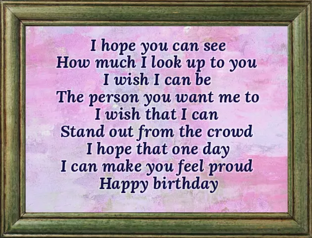 A Poem For Dad A Poem For Dad