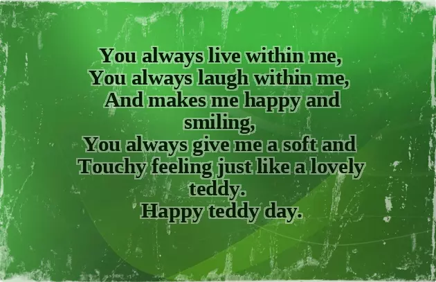 Teddy Day Message For Gf Teddy Day Message For Gf