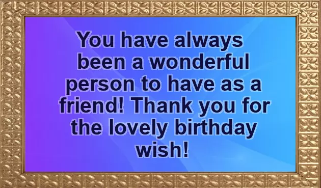 Big Thanks For Birthday Wishes