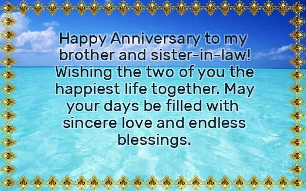 Brother And Sister In Law Marriage Anniversary Wishes Brother And Sister In Law Marriage Anniversary Wishes