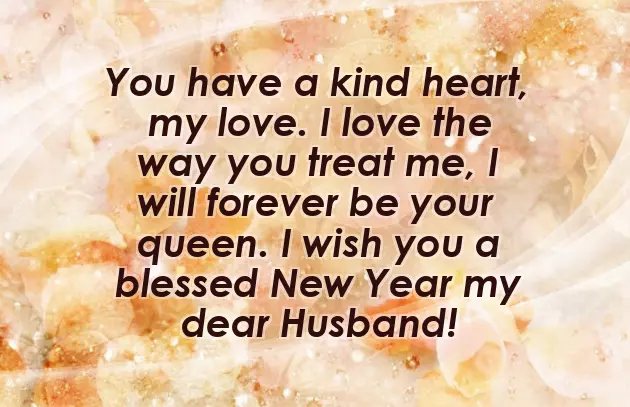 Happy New Year Wishes For My Lovely Wife
