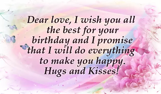 Happy Birthday Wish For Girlfriend Happy Birthday Wish For Girlfriend