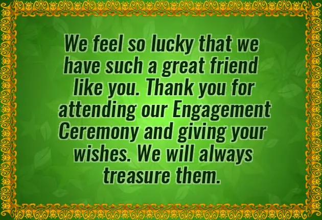 Our Engagement Wishes Our Engagement Wishes