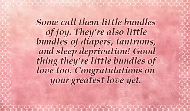 Congratulations Mother And Baby