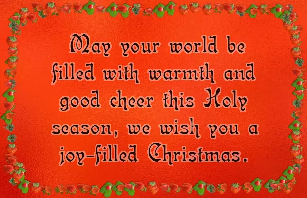 Wish You A Healthy New Year