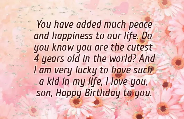 Birthday Wish For 4 Years Old Girl Birthday Wish For 4 Years Old Girl