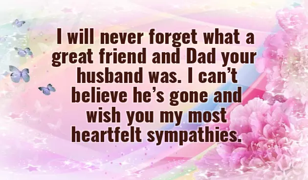 Sympathy Greetings Loss Of Father