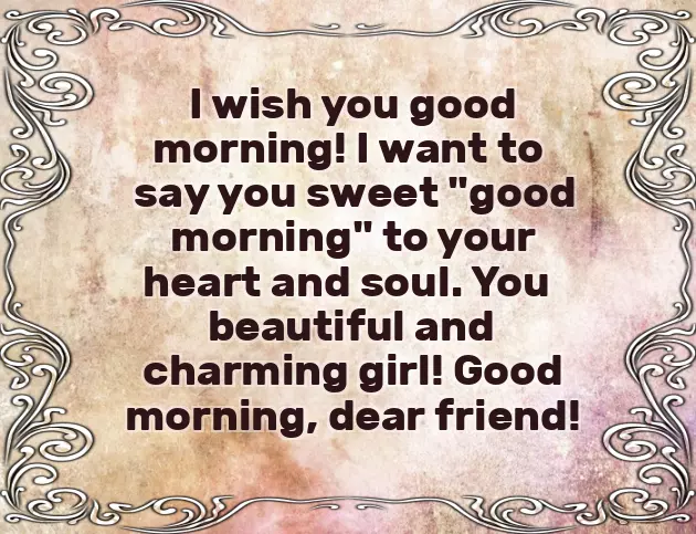 Sweet Good Morning Messages For Friends Sweet Good Morning Messages For Friends
