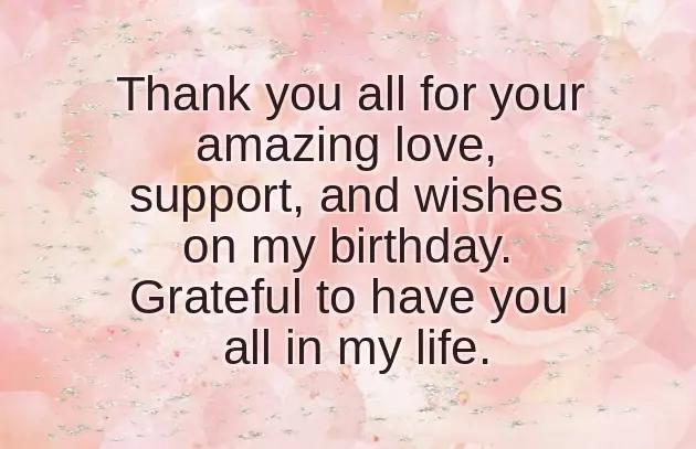 Thank You Quotes For Birthday Wishes For Girlfriend