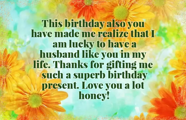 Happy Birthday My Dear Hubby