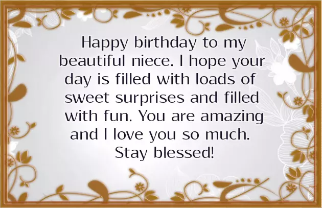 Beautiful Quotes For Niece Birthday