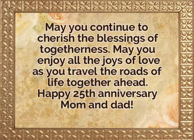 Silver Jubilee Wishes For Couple Silver Jubilee Wishes For Couple