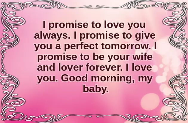 Sweet Good Morning Message For Wife Sweet Good Morning Message For Wife