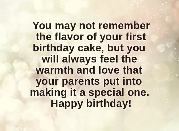 Happy First Birthday Little Girl Happy First Birthday Little Girl