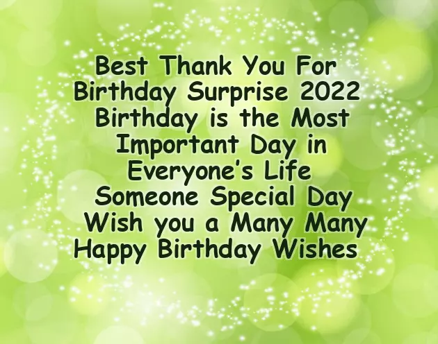 Surprise Birthday Wishes Surprise Birthday Wishes