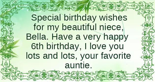 My Beautiful Niece Birthday My Beautiful Niece Birthday