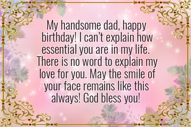 Birthday Greeting For Father Birthday Greeting For Father