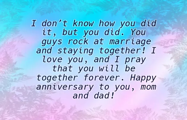 Mom Dad Anniversary Caption Mom Dad Anniversary Caption