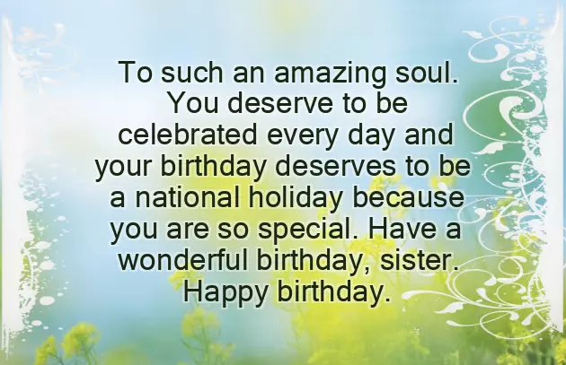 Baby Sister Birthday Quotes