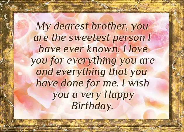 Birthday Wishes Special Brother Birthday Wishes Special Brother