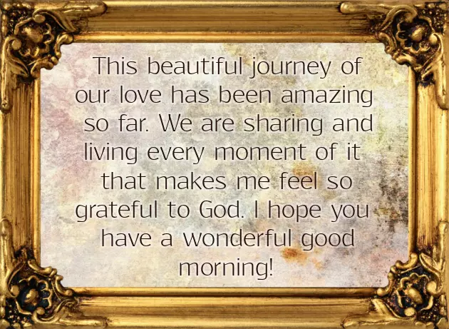 A Simple Good Morning Message