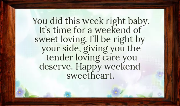 Good Morning Happy Weekend