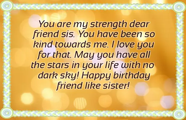 Happy Birthday Bff Sister